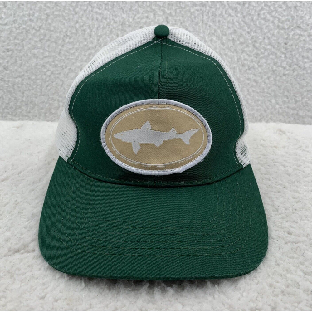 Dogfish Head Trucker Hat Mens Snapback OSFM Green White Mesh Beer Brewery IPA